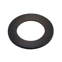 Flat gasket for bathtub drain