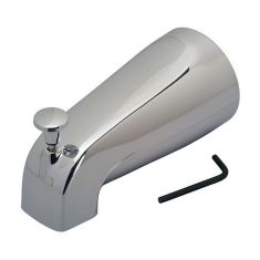 Adjustable bathtub spout