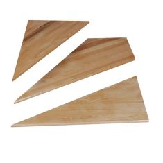 Hardwood Corner Step - 1 1/16" x 42" - Maple - Right
