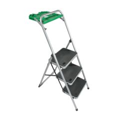 3 steps folding stepladder