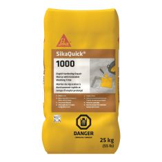 Sika Quick 1000 Rapid Hardening Repair Mortar with Extending Working Time – Grey – 25 kg