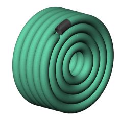 Drain F250 NT Mega 3 - 100 mm x 45 m - Green