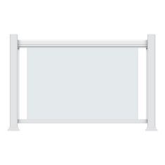 Ensemble de rampe Legacy, blanc, 72" x 42"