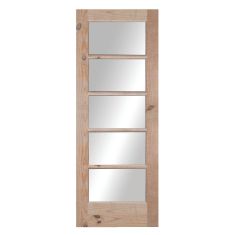 5 Panels French Door - 1 3/8" x 32" x 80"
