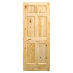 6 Panels Door - 1 3/8" x 36" x 80"