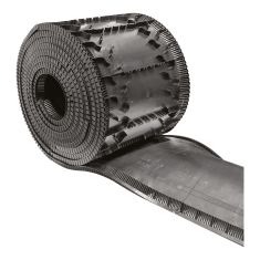 Plastic Ridge Roll - 25' - Black