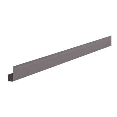 J-Trim for CanExel Ridgewood and Ultraplank - 1/2" x 10' - Wolf Grey