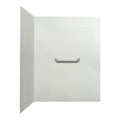 Shower Wall - Supreme - 48" - 2-piece - Acrylic - White