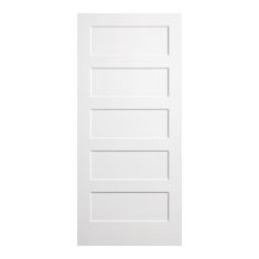 Conmore Door - White - 1 3/8" x 24" x 80"