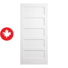Conmore Door - White - 1 3/8" x 32" x 80"