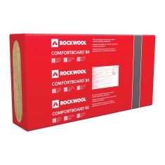 Rockwool Comfortboard 80 - 48" x 72" x 1 1/2" - 24 sq. ft