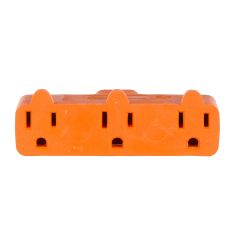 Three outlet adapter