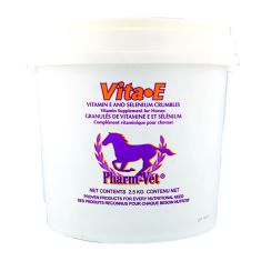 Granules de vitamine E et sélénium