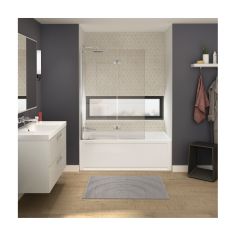 Duo Tub Shield - Axial - 42" x 58" - Tempered Glass