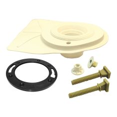 Membrane étanche avec joint pour toilette