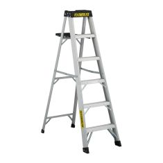 Aluminium step Featherlite ladder - 6'