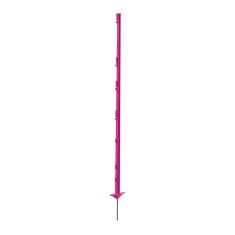 Piquet clôture électrique, rose, 5/pqt, 61"