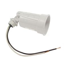 Projecteur seul d'extérieur, blanc