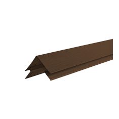 Coin extérieur CanExel Ced'R-Vue, 1" x 10', Barista 2T