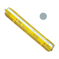 Sikaflex -1a Construction Sealant - «Sausage» - 600 ml - Aluminum