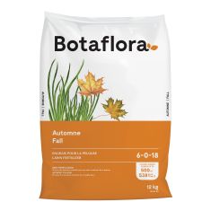 Engrais à pelouse pour l'automne 6-0-18