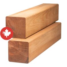 Treated Wood - Brown - 6" x 6" x 8'