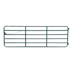 Barrière de ferme extra-robuste, calibre 14, vert, 4'
