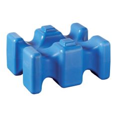 Cube d'obstacle Easy Jump, 19 5/8" x 9 7/16" x 15 3/4", bleu