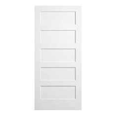 Conmore Door - White - 1 3/8" x 20" x 80"