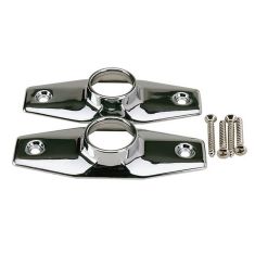 Shower rod flange - long