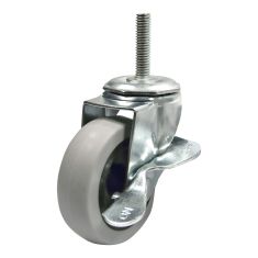 Industrial Casters for General Use - Model: Swivel / Lock - 3" x 54 mm