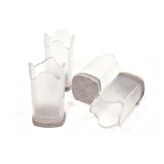 Flexible Transparent Tips - Beige - 19" - 4/Pkg