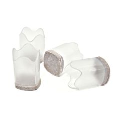 Flexible Transparent Tips - Beige - 25" - 4/Pkg