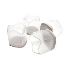 Flexible Transparent Tips - Beige - 38" - 4/Pkg