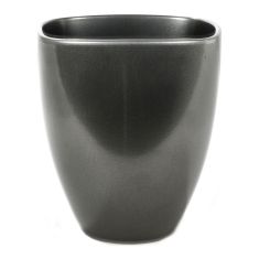 Pot  Artdéco Orchidée en céramique, 14 cm, noir