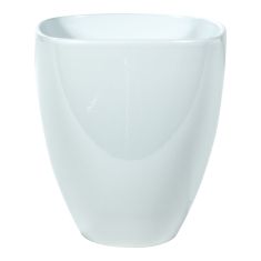 Pot  Artdéco Orchidée en céramique, 14 cm, blanc