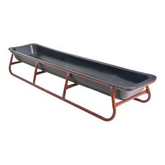 Auge pour bétail, 19"L x 27"H x 120"P, 360 l