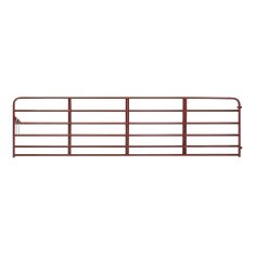 True North Light Farm Gate -20-Gauge- Red - 16'