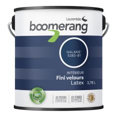 Boomerang Recycled Paint - Velvet Finish - Galaxy - 3.78 l