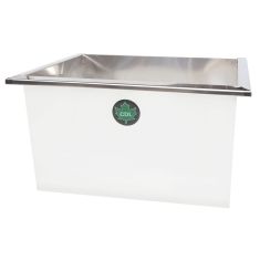 Plat à sucre avec soudure, 12" x 17" x 11"