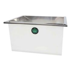 Plat à sucre avec soudure, 17" x 23" x 11"