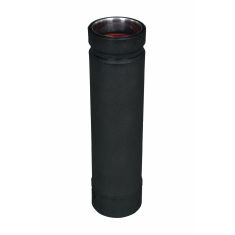 Adjustable Section for Pellet Stove - black - 4″