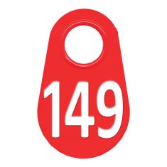 Étiquette d'identification pour le cou #149
