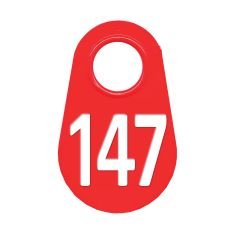 Étiquette d'identification pour le cou #147