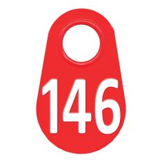 Étiquette d'identification pour le cou #146