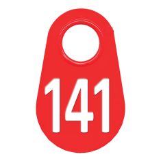 Étiquette d'identification pour le cou #141