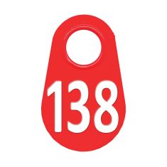 Étiquette d'identification pour le cou #138