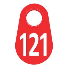 Étiquette d'identification pour le cou #121