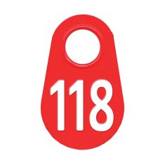 Étiquette d'identification pour le cou #118