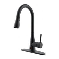 London Kitchen Sink Faucet - Black